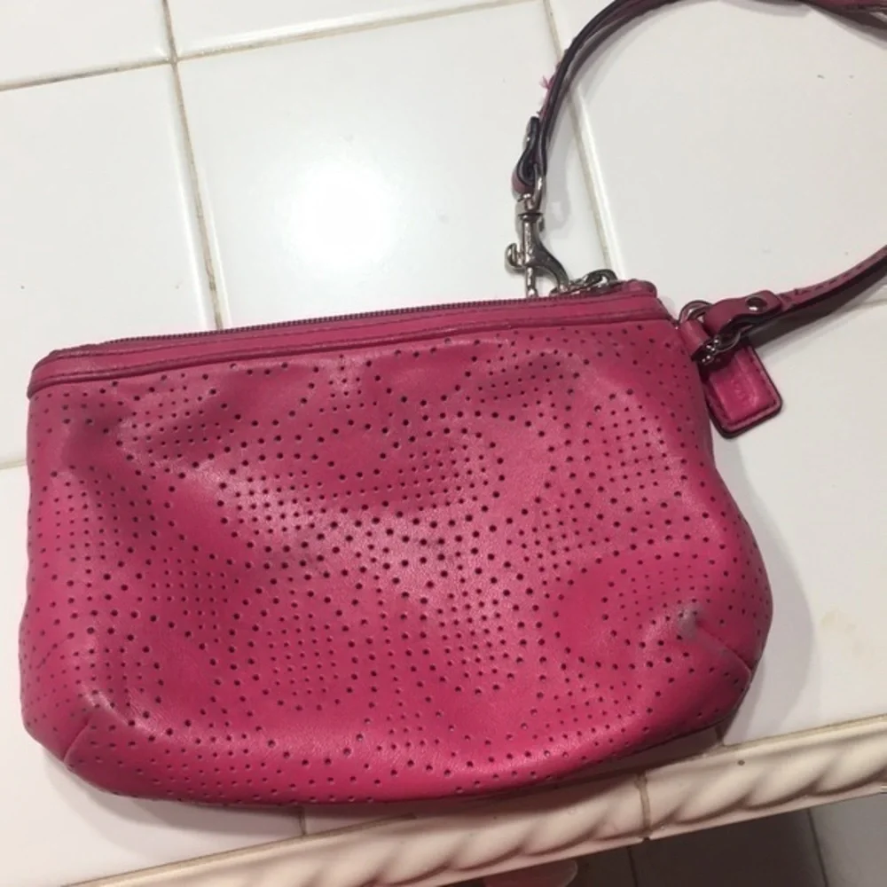 Coach wristlet
